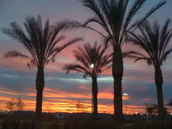 A miracle for Monday - look at the gorgeus sunset God sent to Fresno tonight!