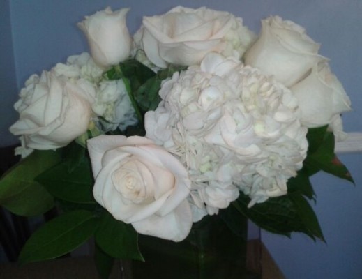 Floral arrangement from From the Heart dinner dance