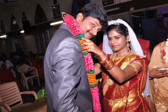 In April, Jeba got married. Her husband, Joe, works as an executive at a large manufacturing company in India.