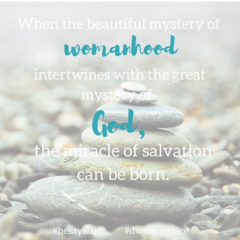 "A Dwelling Place for the Most High God" by Colleen C. Mitchell for CatholicMom.com