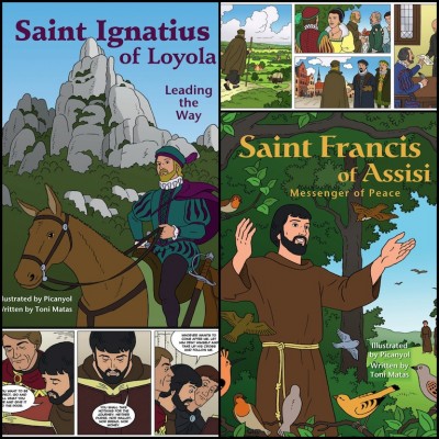 Graphic Novels about St Ignatius and St Francis