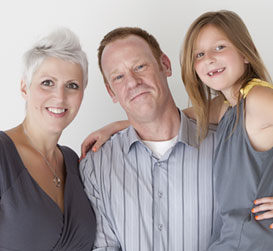 Heather and her family