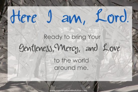"Here I Am, Lord!" by De Yarrison (CatholicMom.com)