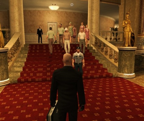 Half of Hitman is going from point A to point B without being seen.