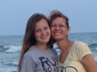 Mary Lou and her daughter, Darya