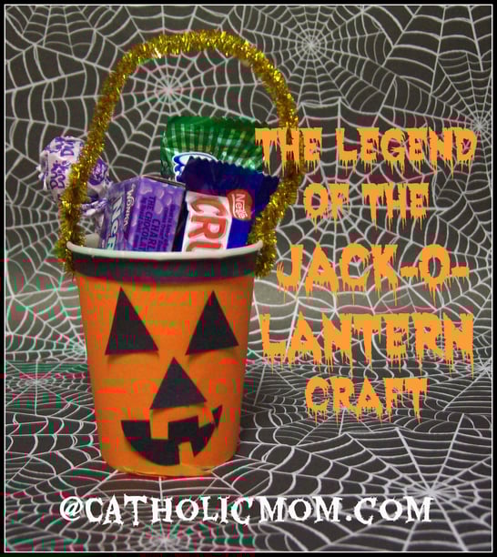 jack Jack-o'-Lantern Craft: Praying for the Poor Souls in Purgatory