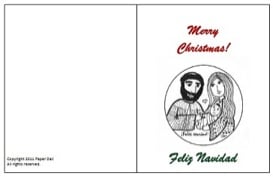 Printable Christmas Card