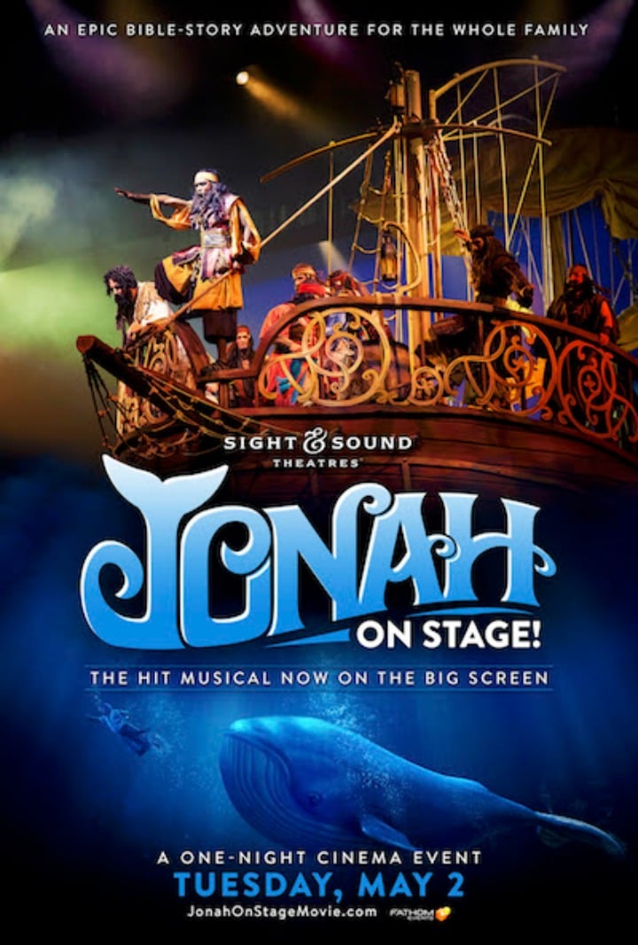 From Big Stage to Big Screen: Sight & Sound Theatres' "Jonah On Stage" Splashes into Cinemas