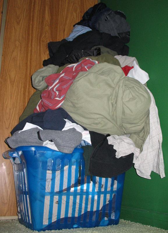 laundry pile