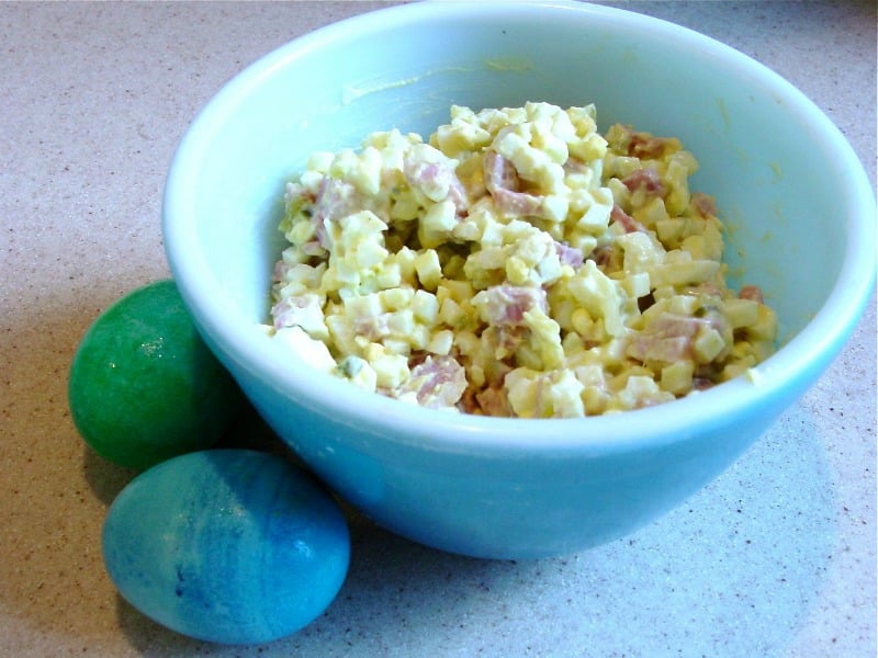 "Ham and Egg Salad" by Barbara Stein (CatholicMom.com)