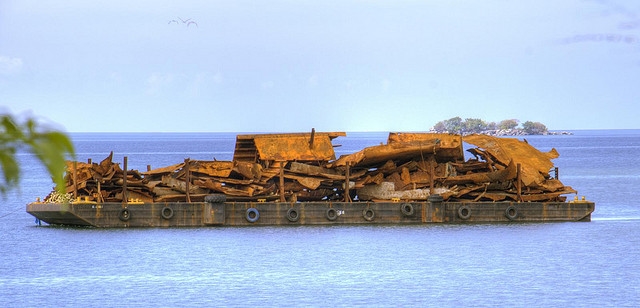 Mark Morgan 0522 Rust Barge 