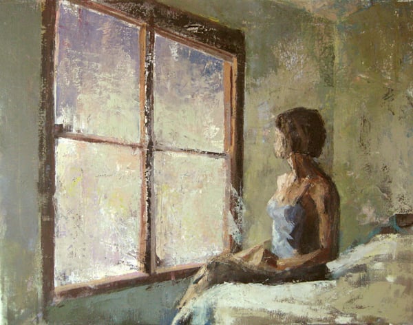 Mary the Dawn, Oil on Canvas, 22” x 28” ©Michelle Arnold Paine 2009