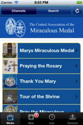 mirac medal app screen480x480