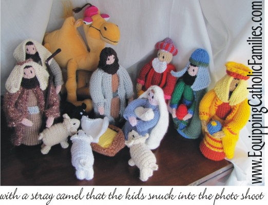 nativity with camel