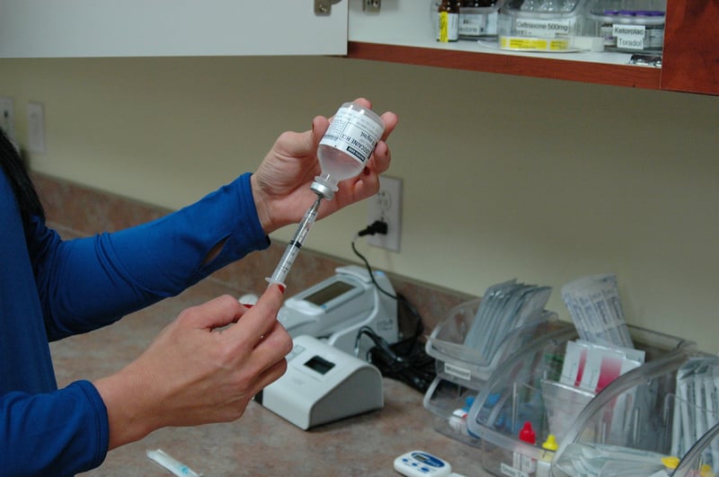 The Order of Malta clinic provides primary care to patients who otherwise have nowhere else to turn.