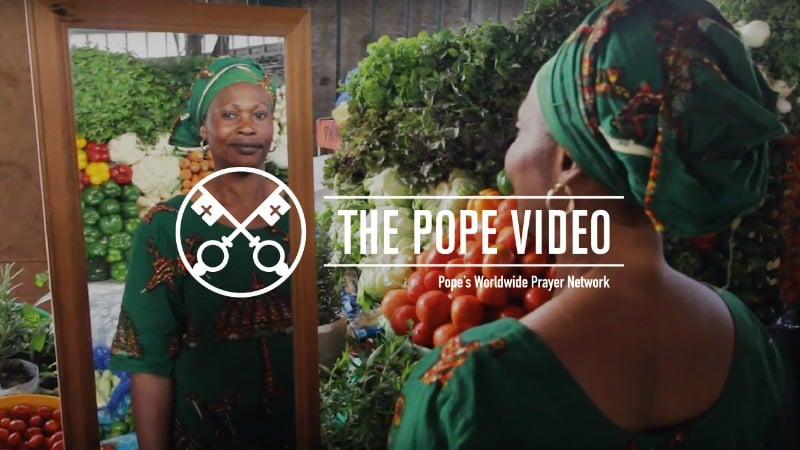 "Pope Francis prays for the Christians of Africa, so that they can be witnesses of peace" (CatholicMom.com)