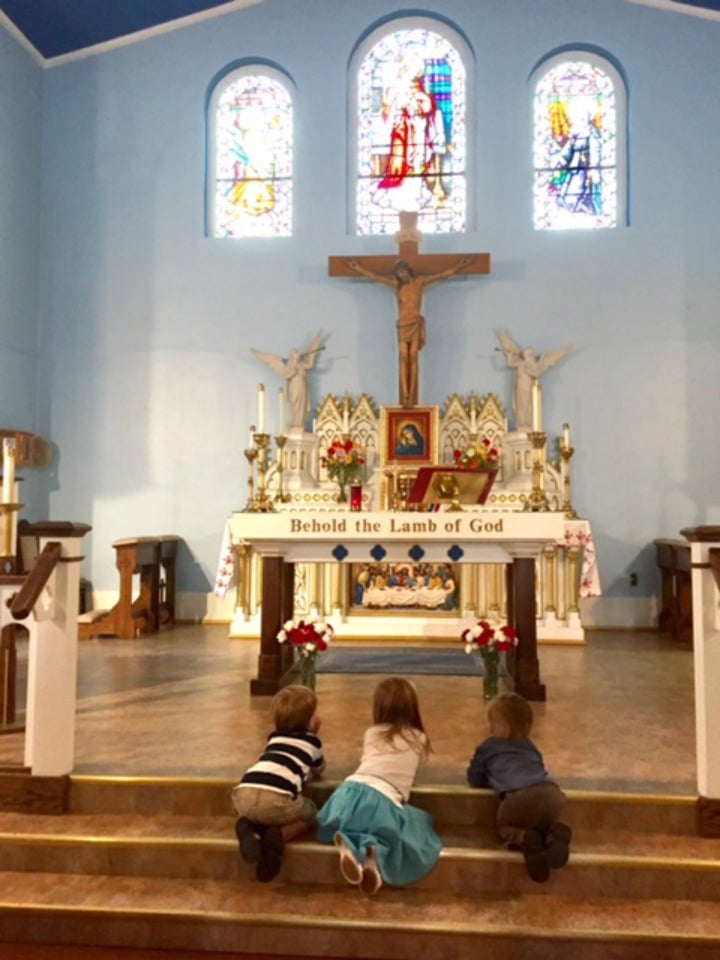 "Pray like a mother" by Laura Mary Phelps (CatholicMom.com)