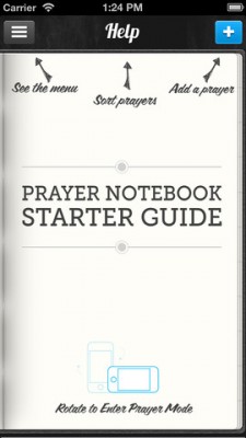 prayer nb-starter guide