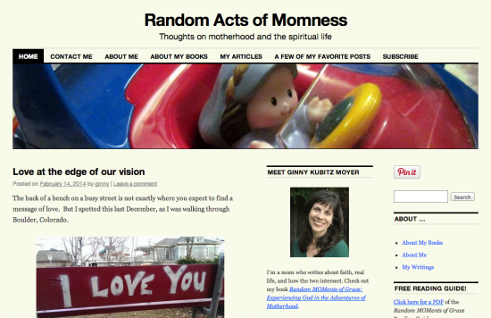 random acts of momness screenshot
