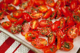 roasted grape tomatoes labeled for reuse