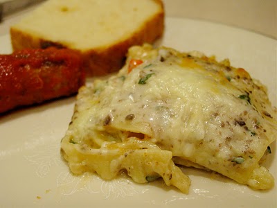 roasted vegetarian lasagna