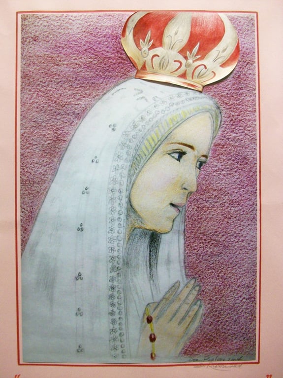 Our Lady of Fatima by Dean Robledo