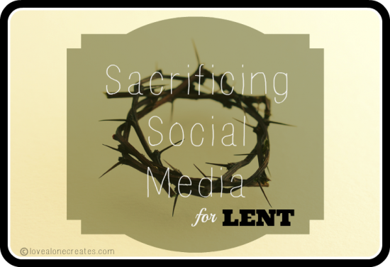 sacrificing social media