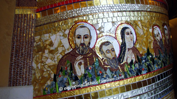 saints mosaic