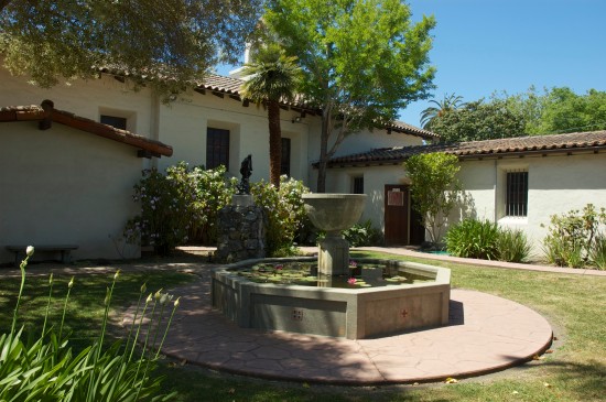 Mission Santa Cruz Courtyard