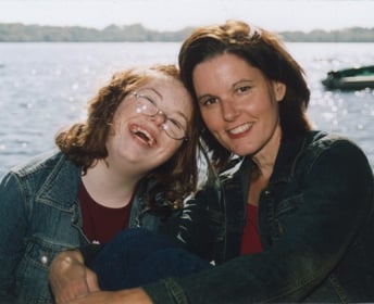Nancy Jo Sullivan with daughter Sarah