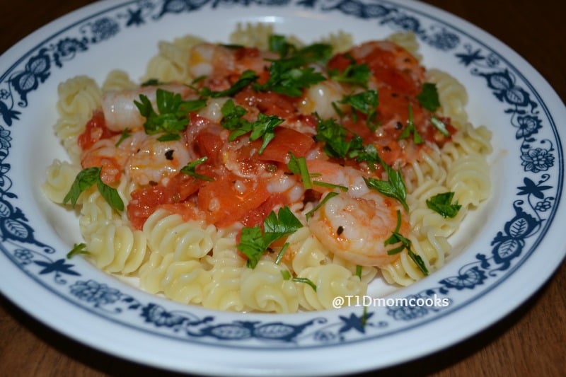 Date-Night Shrimp Fra Diavolo recipe for Meatless Friday at CatholicMom.com by Barb Szyszkiewicz