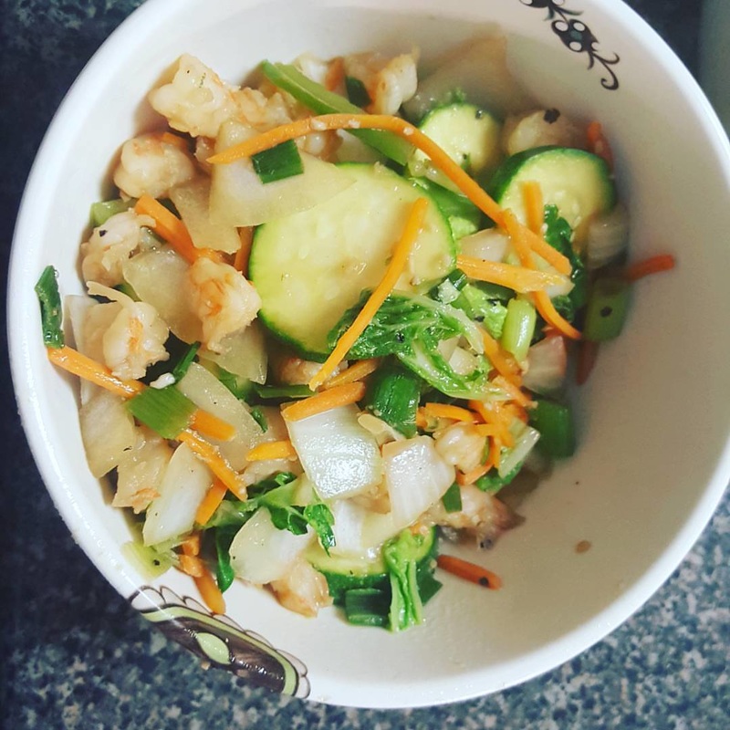 "Meatless Friday: Shrimp and Veggie Stir Fry" by Olivia Folmar Ard for CatholicMom.com
