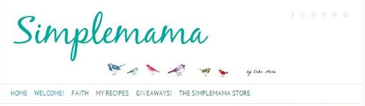 simplemama screen shot blog