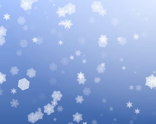 Snowflakes Falling Upward