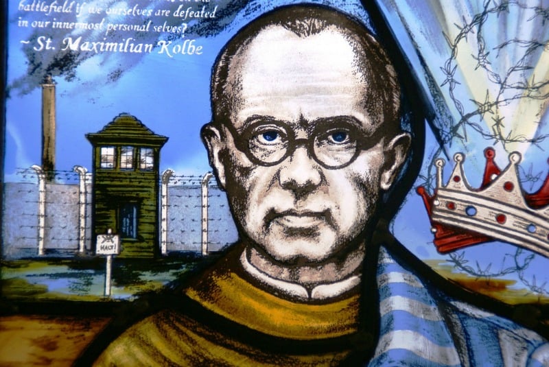 "Striving for faith and courage with St. Maximilian Kolbe" by Tiffany Walsh (CatholicMom.com)