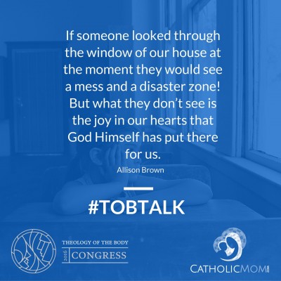 #tobtalk quotes brown CatholicMom.com IG