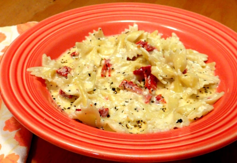 "Creamy Tuscan Pasta" by Barbara Stein (CatholicMom.com)