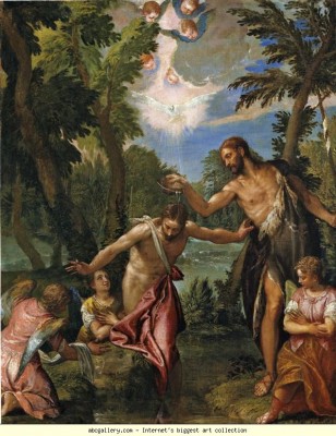 veronese-baptism of christ