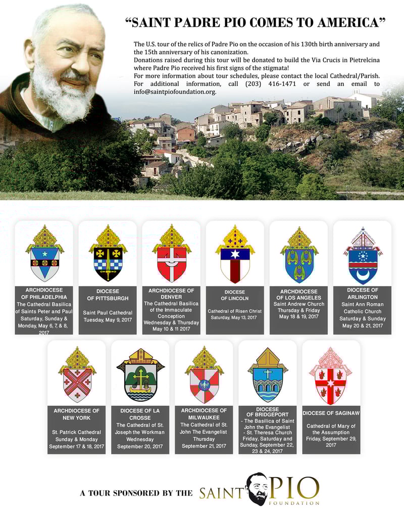 "The Padre Pio Relic Tour Comes to the USA This Week" by Barb Szyszkiewicz, OFS (CatholicMom.com)