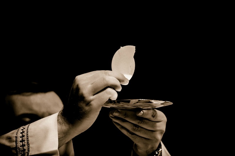 "Will you make time for the Eucharist today?" by AnneMarie Miller (CatholicMom.com)