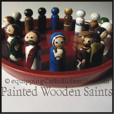 wooden saints
