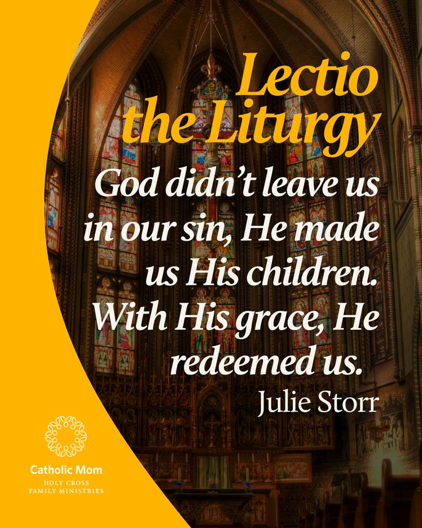 Lectio the Liturgy Sunday April 12, 2026