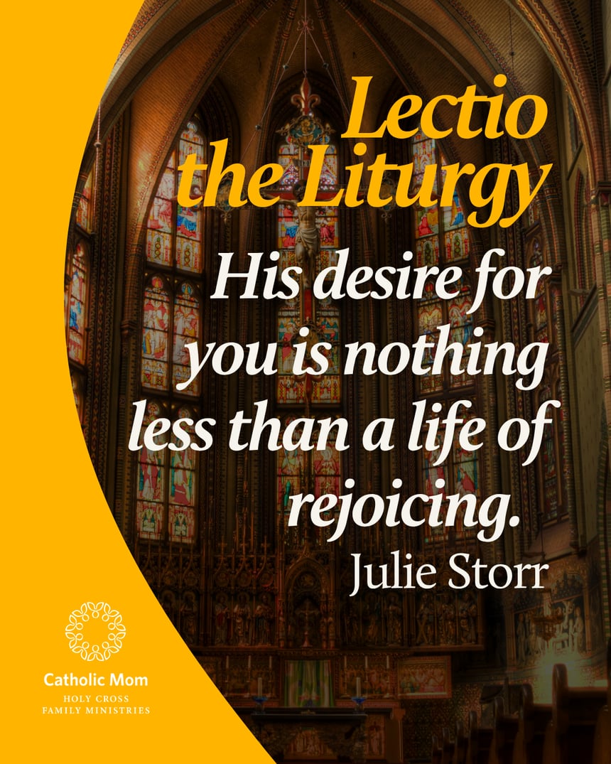 Lectio the Liturgy Sunday April 19,  2026