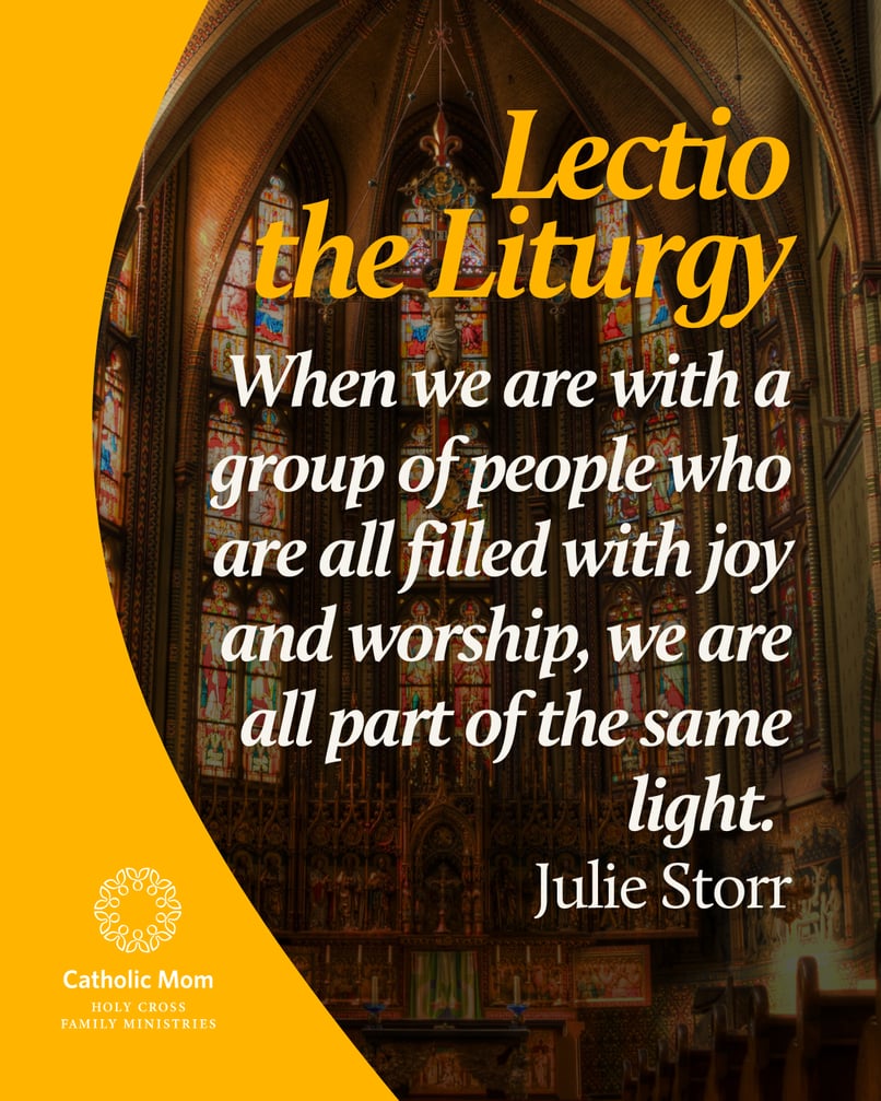 Lectio the Liturgy Sunday December 14, 2025