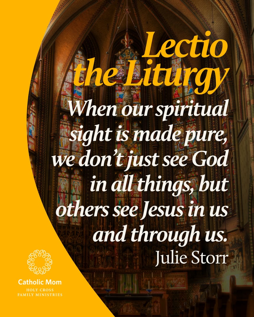 Lectio the Liturgy Sunday March 1, 2026