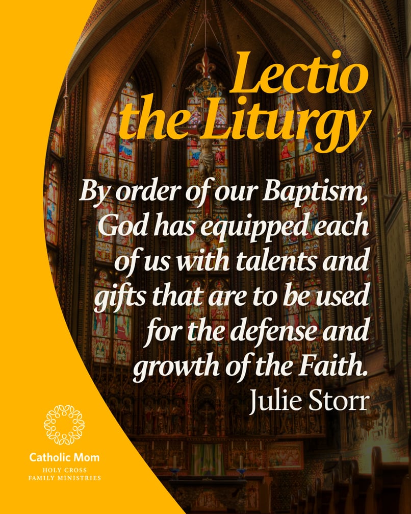 Lectio the Liturgy Sunday November 16, 2025