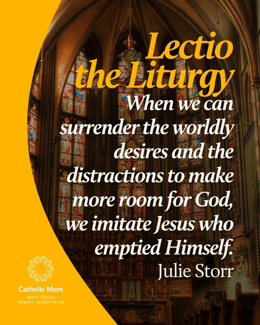 Lectio the Liturgy Sunday September 28,  2025