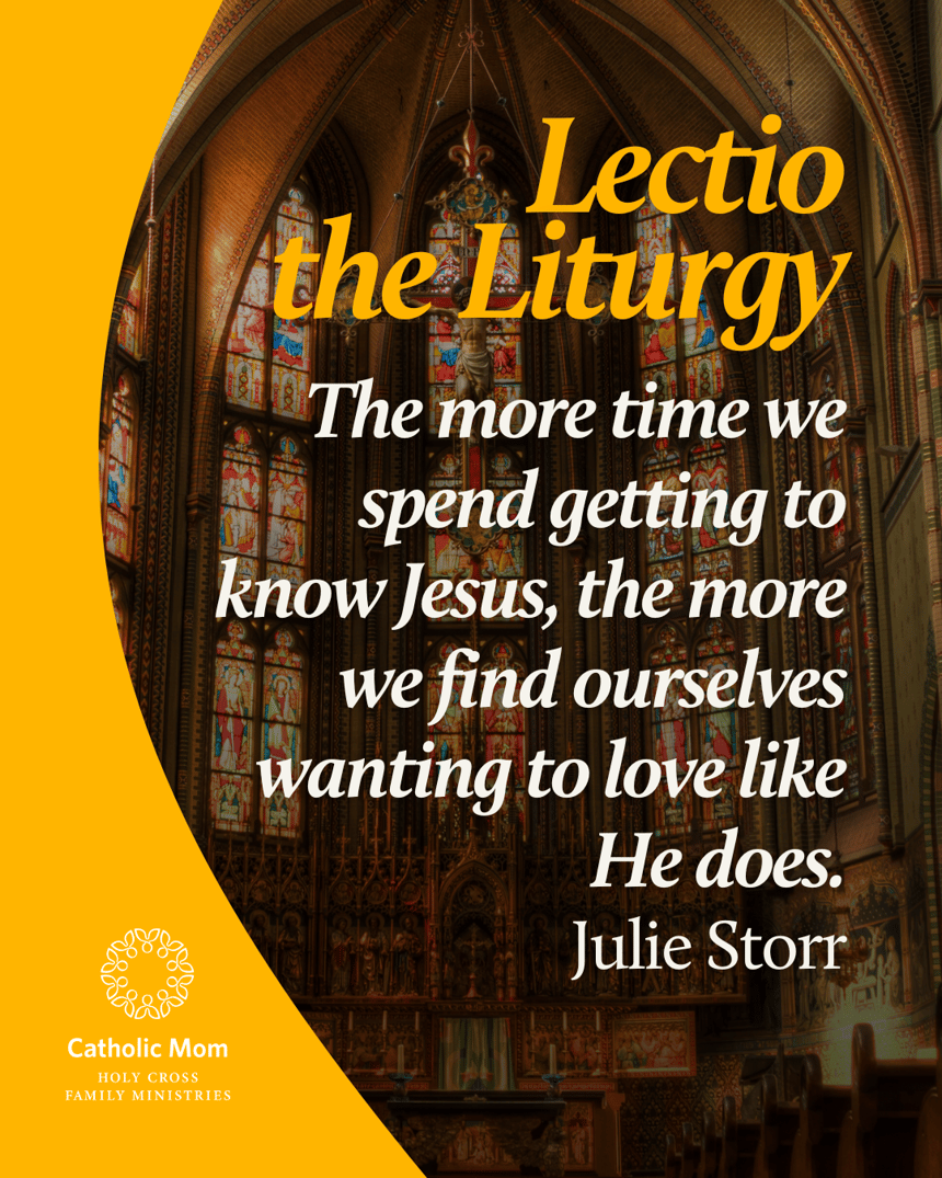 Lectio the Liturgy Sunday September 7, 2025