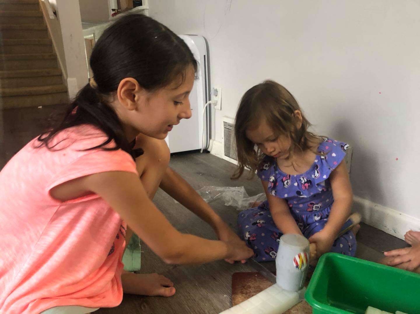 Mass Box - children creating a craft