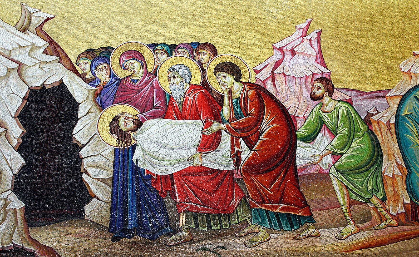 Mosaic Entombment_of_Jesus